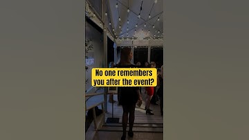 Attended The Networking Event But NO ONE Remembers You? This Is Why | Kate Ziuz Presence Tips