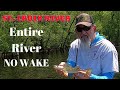 St croix river minnesota walleye fishing in extreme high water