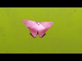 How to make easy origami butterflybeautiful origami butterfly with colour paper