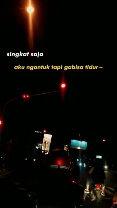 AKU NGANTUK TAPI GABISA TIDUR