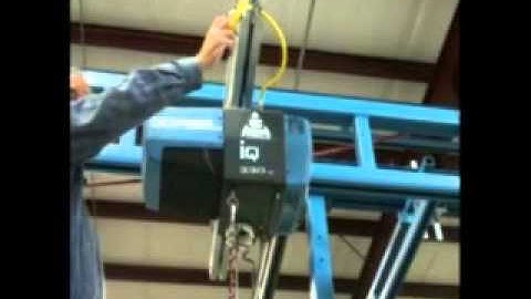 Gorbel G-Force Intelligent Lifting Device Startup Errors