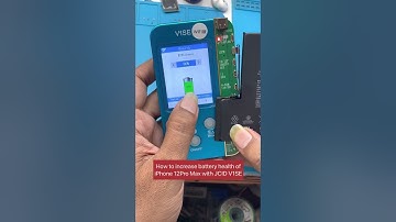 How to increase battery health of iPhone 12 Pro Max with JCID V1SE and External Battery Repair FPC