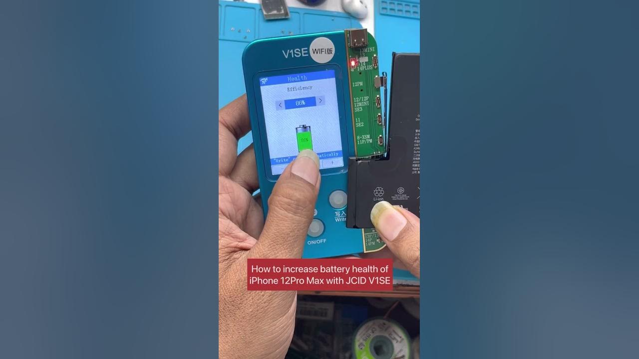 How To Increase Battery Health Of IPhone 12 Pro Max With JCID V1SE And how-to-increase-battery-health-of-iphone-12-pro-max-with-jcid-v1se-and