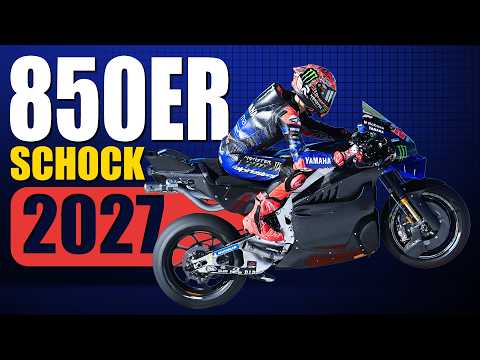 Video MotoGP 2027: Von wegen langsamer – 850er überraschen im ersten Test