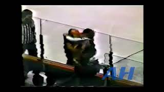 NHL Feb. 25, 1983 Dave Williams,VCR v Gary Nylund,TOR Toronto Maple Leafs Vancouver Canucks