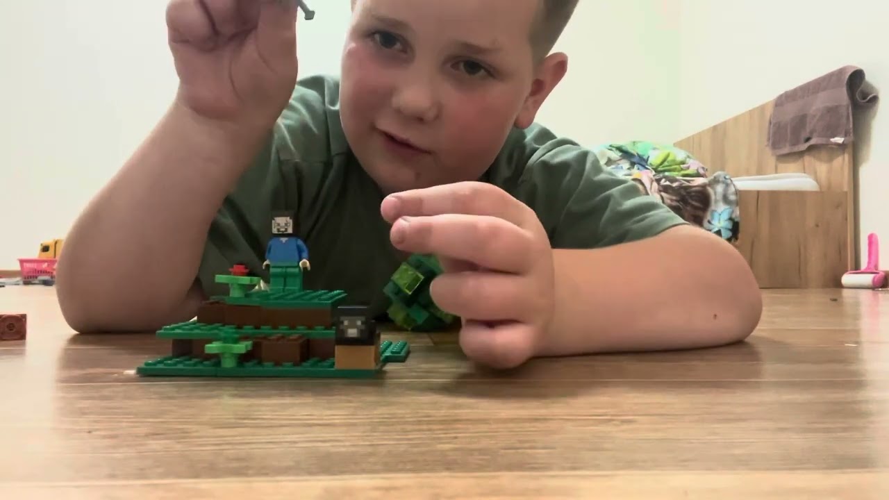 Сборка Лего майнкрафт.Мир Стива.