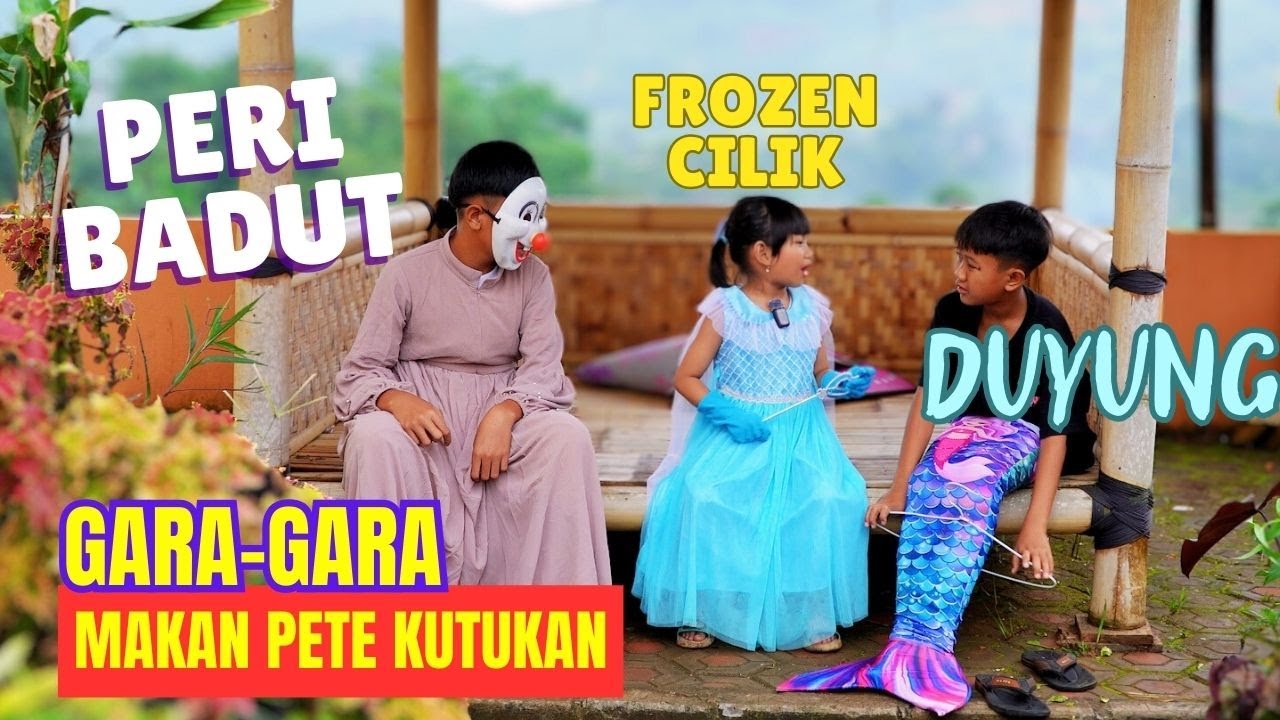 ARSYLA JADI IBU PERI FROZEN, MAMANG JADI PUTRI DUYUNG, DIKI JADI IBU PERI BADUT