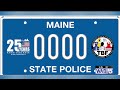 Maine State Police cruisers debut commemorative plates to honor 9/11 heroes