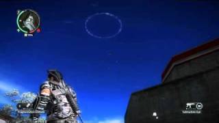 Just Cause 2 missile chasing its tail