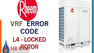 Rheem VRF Error code L4 (ENGLISH)