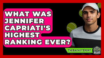 What Was Jennifer Capriati