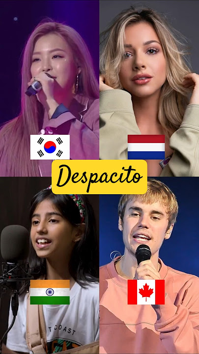 Despacito Cover Battle | Justin Bieber x Korean Girls x Emma Heesters x Anukriti #despacito