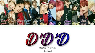 The Boyz-D. D. D Han| Rom| Eng| Ina Color Coded Lyrics Resimi