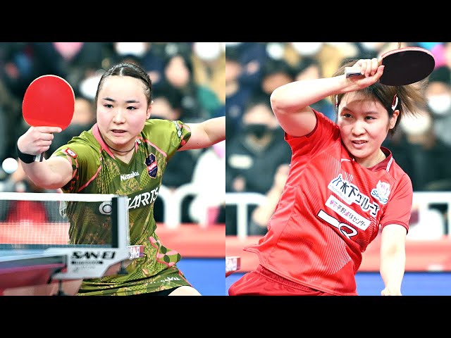 卓球女子の真実 2025年全日本卓球|女子シングルス準々決勝 伊藤美誠 対 平野美