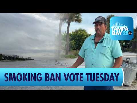 Indian Rocks Beach to vote on beach smoking ban Tuesday night