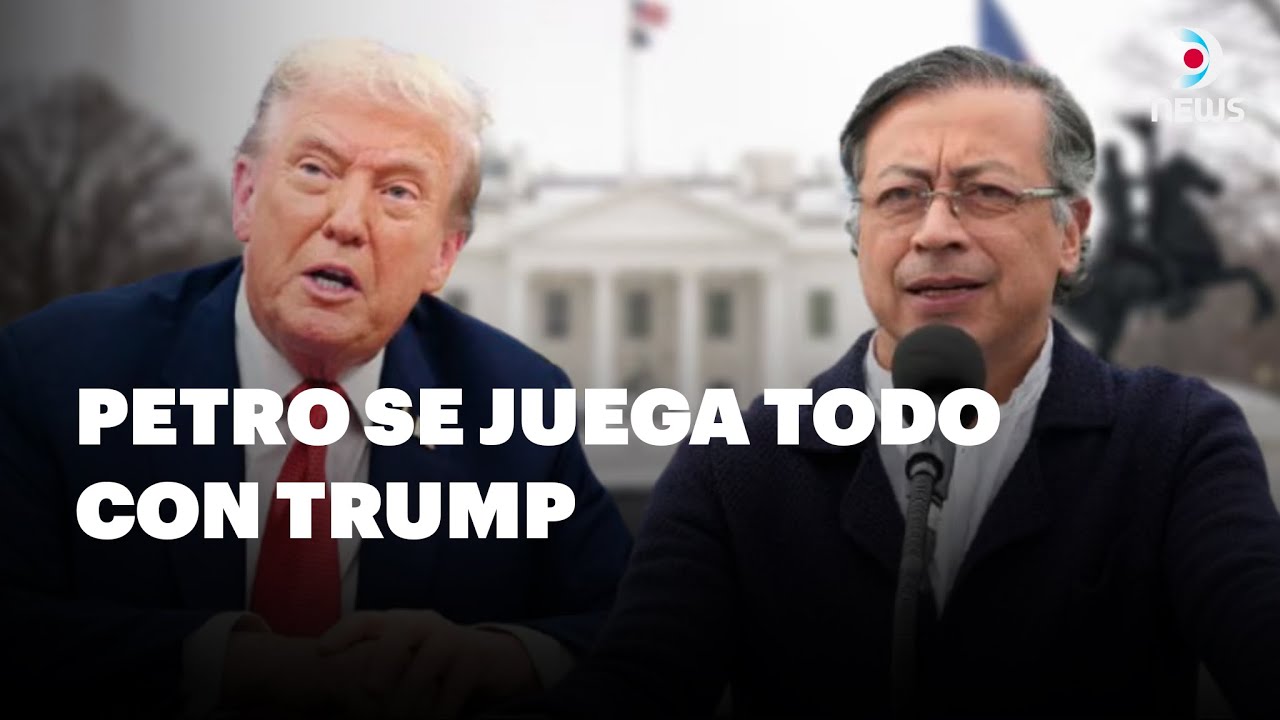 Trump recibirá a Petro en la Casa Blanca y sería a puertas cerradas | DNews