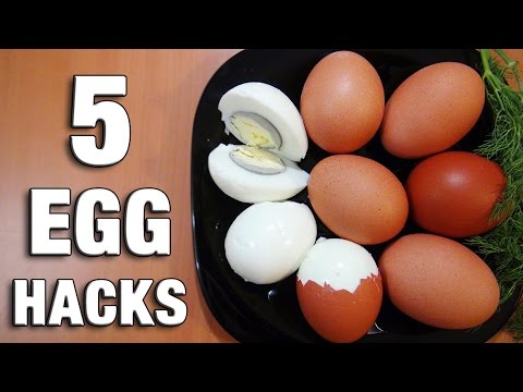 5 Amazing Egg Hacks - YouTube