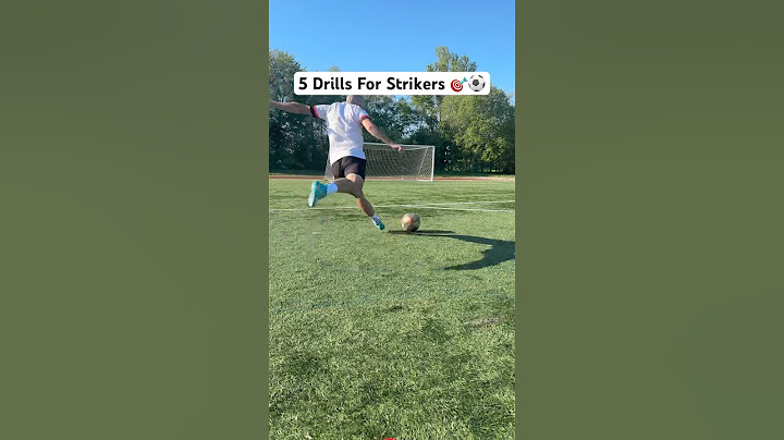 5 Drills for Strikers ⚽️🎯 #football #youtubeshorts #soccerskills