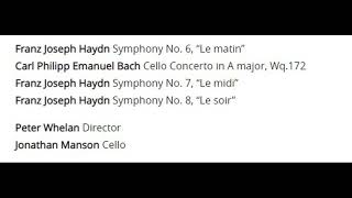 Haydn, CPE Bach, Debussy, Mozart, and Stravinsky @ Queen&#39;s Hall, Edinburgh, Feb 2023
