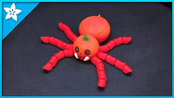 Pumpkin Spider #timelapse #adafruit #3dprinting