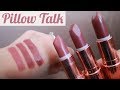 Charlotte Tilbury Pillow Talk Lipstick Swatches Original-Medium-Intense