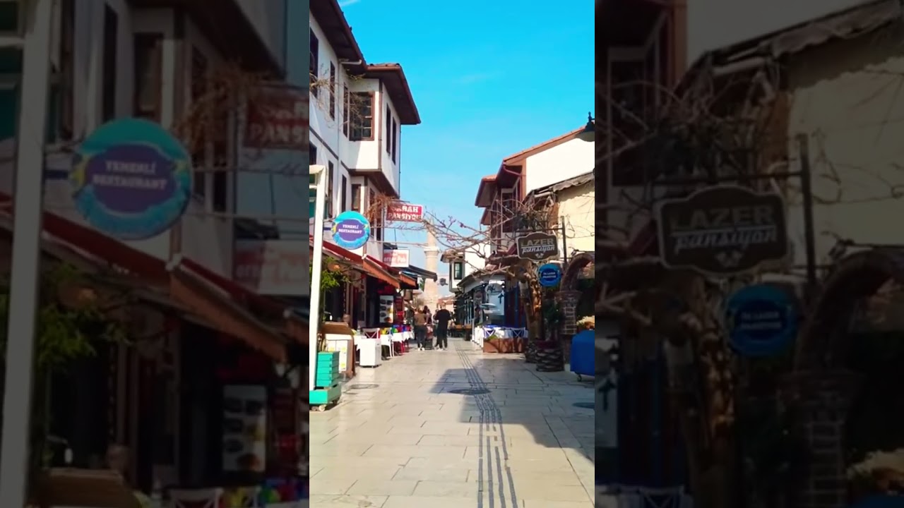 Antalya Old Town | Turkey 🇹🇷 Antalya Kaleiçi in 4k