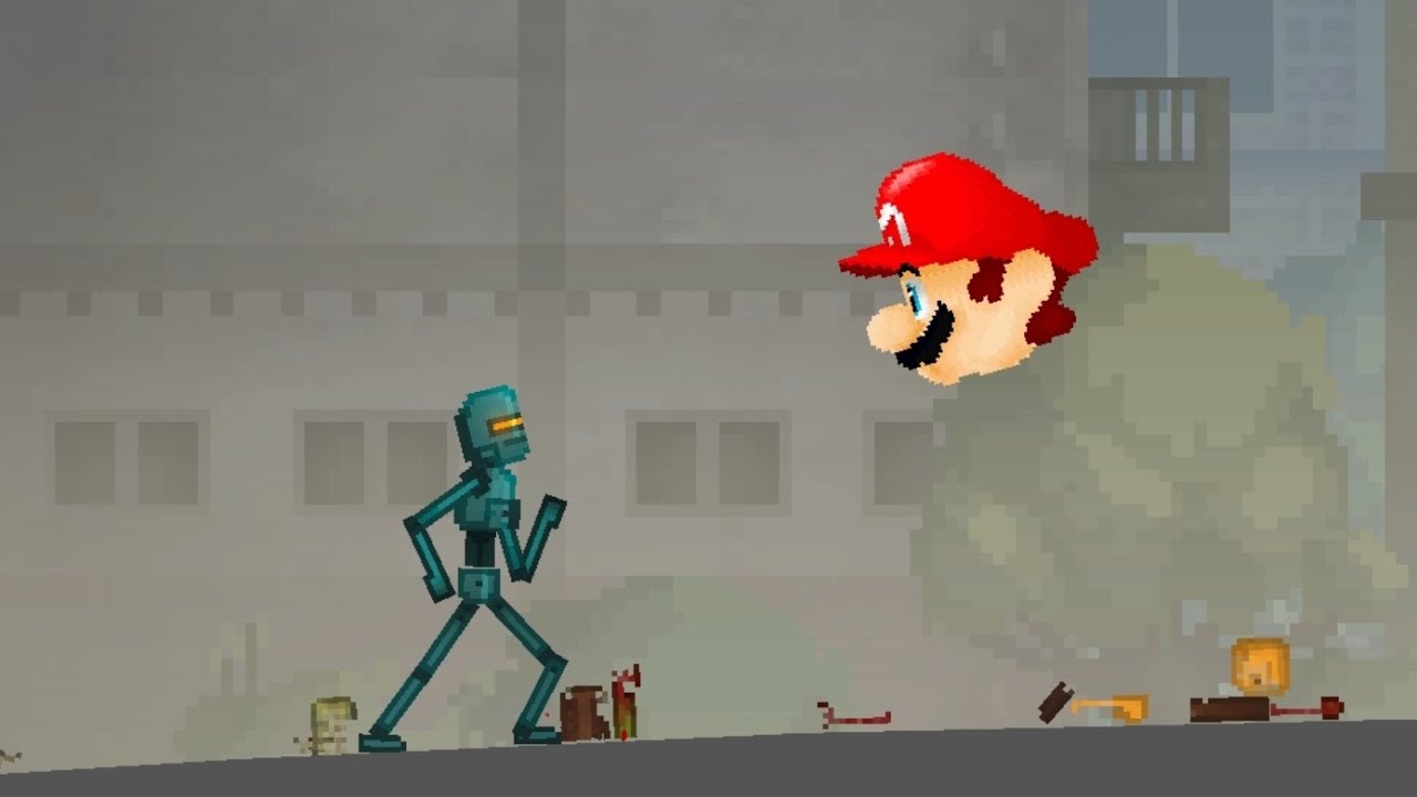 Mario Head |Melon Sandbox Mod| - YouTube