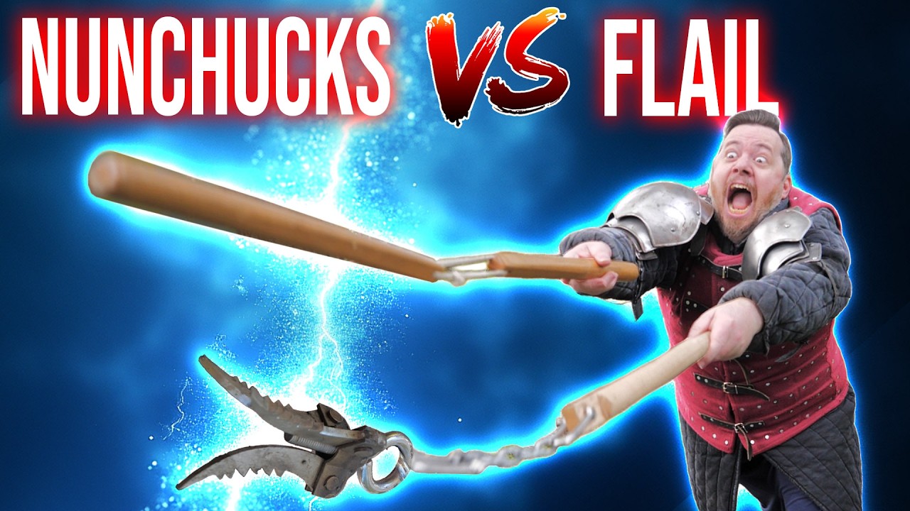 We've NEVER disagreed more than this: Nunchucks vs flail