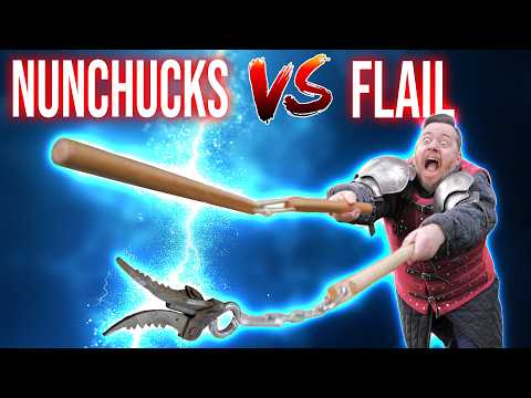 We've NEVER disagreed more than this: Nunchucks vs flail