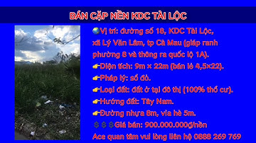 Bản tin thị trường bất động sản Cà Mau ngày 09/05/2020 |Nhà đất Cà Mau