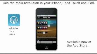 eRadio multi-station radio tuner for iPhone, iPod Touch and iPad screenshot 2