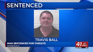Middle Georgia man sentenced for threats to White House, local judges