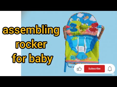 Assembling rocker for baby #rocker #assemble