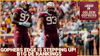 Delattiboudere Will Have the Gophers Edge Creating Pressure + Big Ten DE Rankings for 2023!