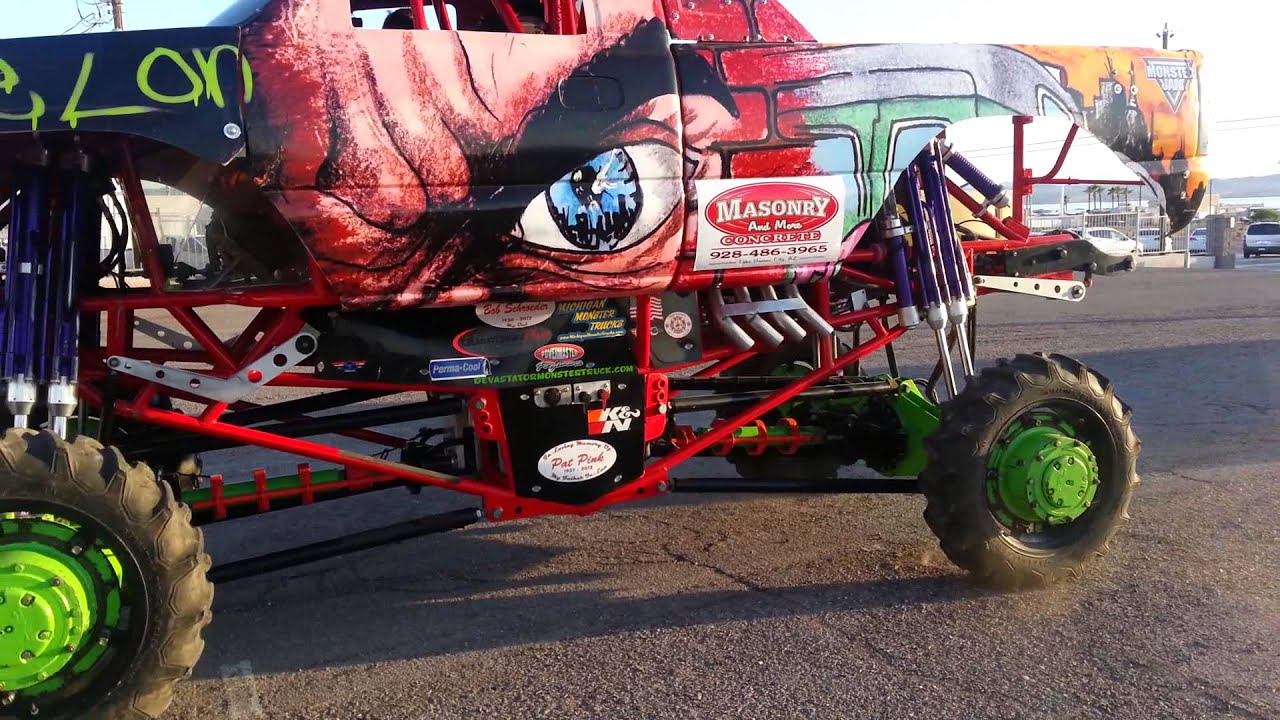 Putting the Monster Truck to Bed - YouTube