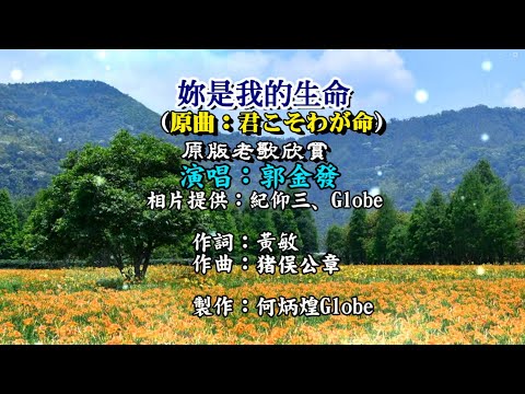 妳是我的生命~附KTV歌詞~郭金發演唱~原版老歌欣賞