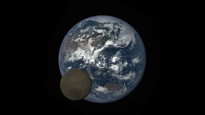 NASA Camera Catches Moon 'Photobombing' Earth