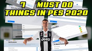 7 Must Do Settings and Tips In PES 2020 screenshot 5