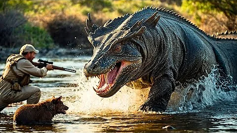 How Do Hunters and Farmers Deal with Millions of Komodo Dragons, Elephants and Giraffes by Guns