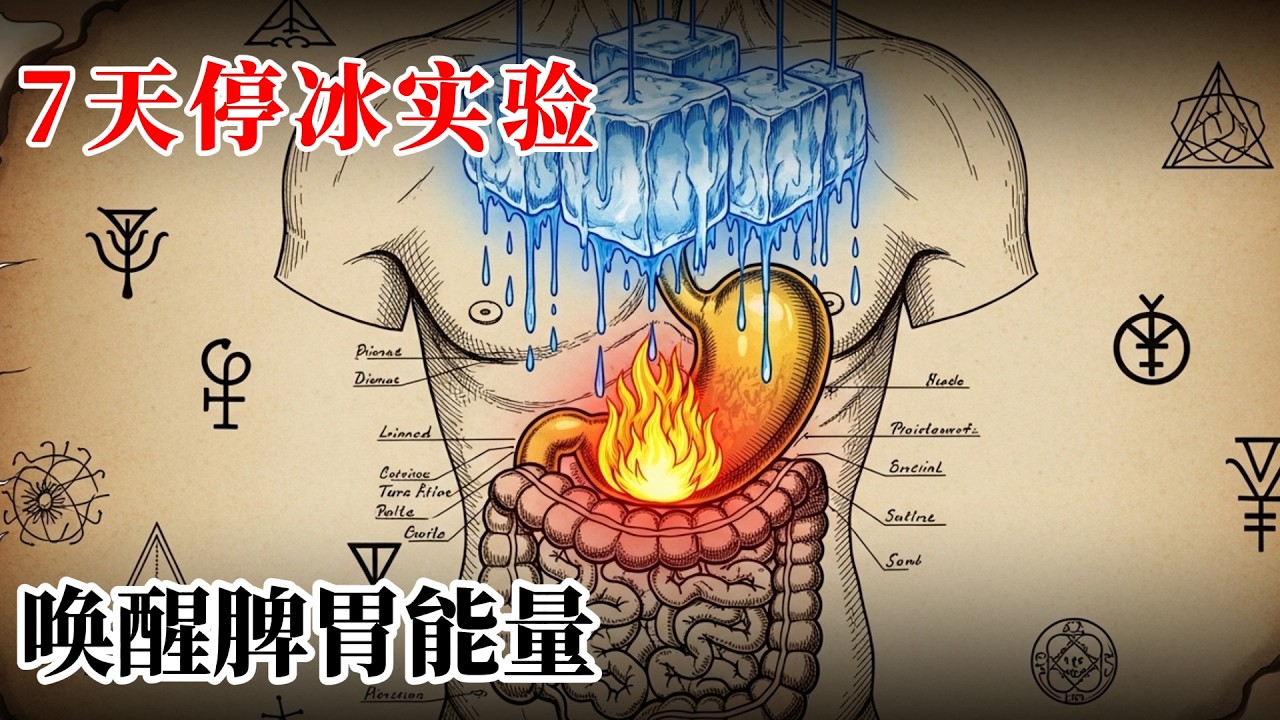 别再浇灭你的消化火！七天停冰实验，唤醒你的脾胃能量