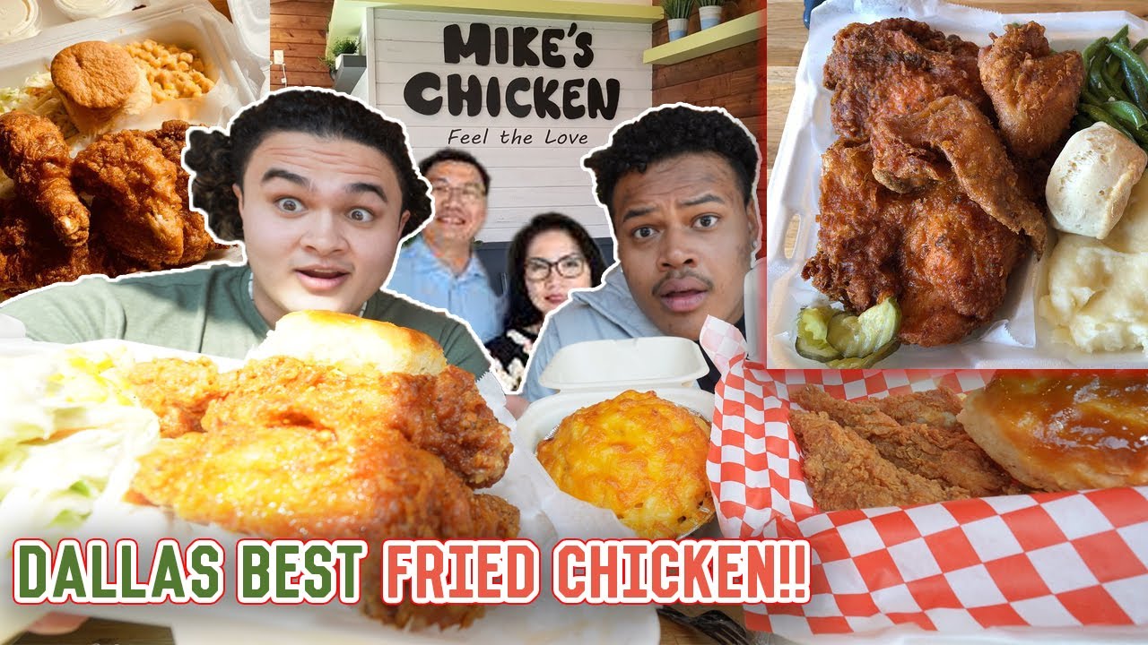This is the BEST FRIED CHICKEN in DALLAS! (Crunchy) YouTube