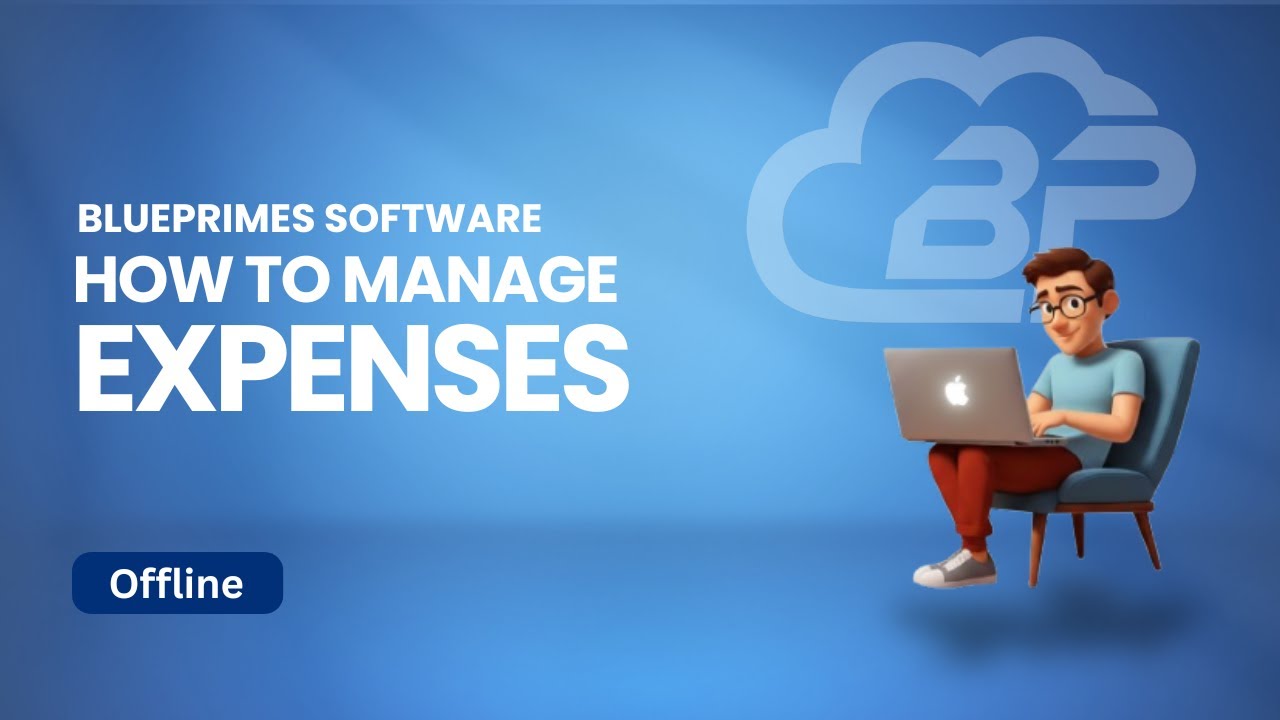 How To Manage Expense In Blueprimes software - YouTube