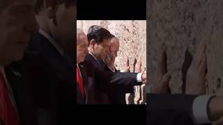 Brucies did Israel hand Rubio a note thru the wall? Watch Rubio closely #israel #unitedstates #god