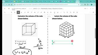 Volume of Cubes and Rectangular Prism