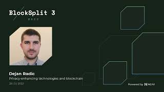 Privacy-enhancing technologies and blockchain