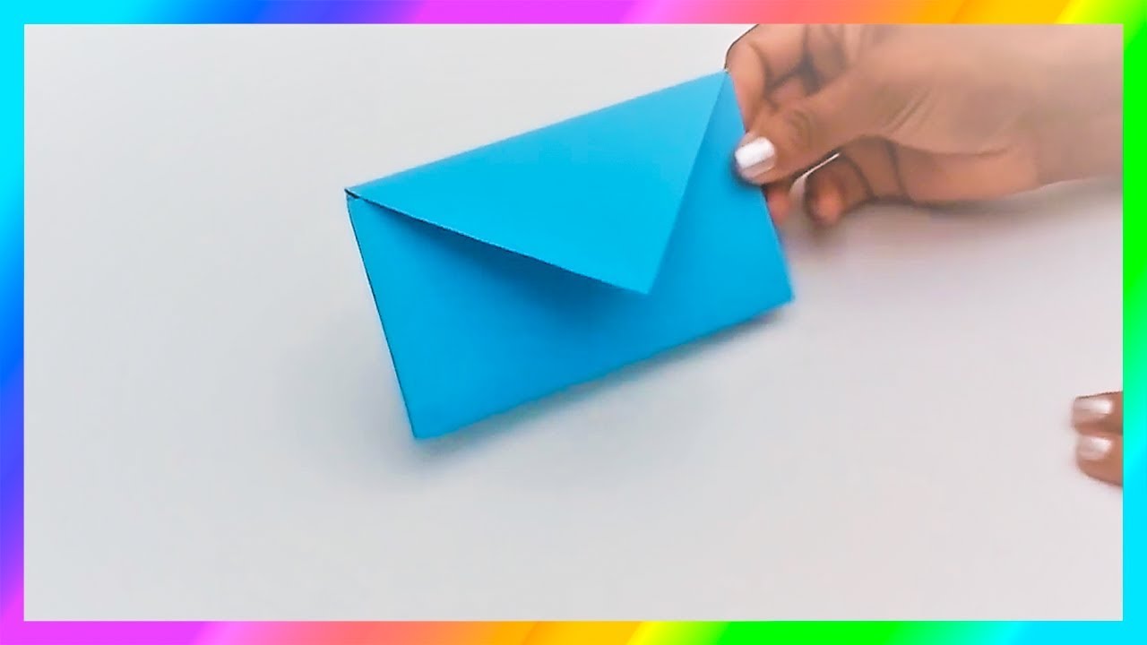 How to make paper ENVELOPES without glue ☆ Origami ☆ Envelopes for letters