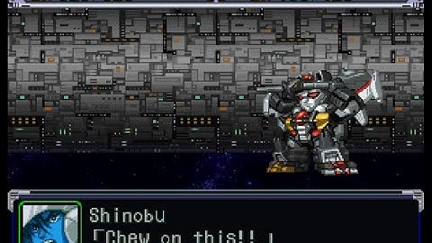 Super Robot Wars Alpha(PSX) - Dancouga Attacks