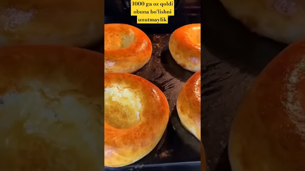 Duxovkada non tayyorlash. Juda oson. 