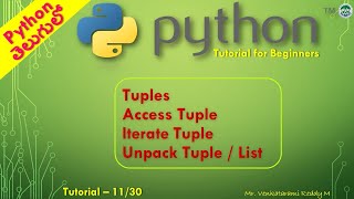 Python Tutorial 11/30: Tuple Profile