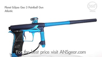 Planet Eclipse Geo 3 Paintball Gun - Atlantic - Visual 360